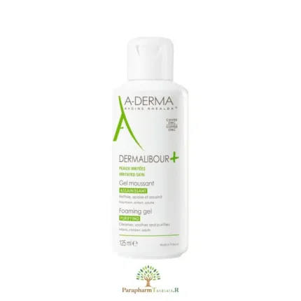 A-Derma – Dermalibour+ Gel Moussant Assainissant 125 ml