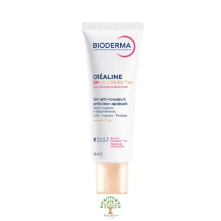 Bioderma crealine ar+ cc creme teinte clair spf 50